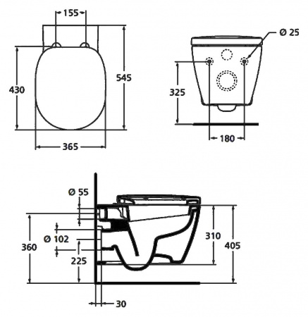 ������ ��������� Ideal Standard Connect E803501