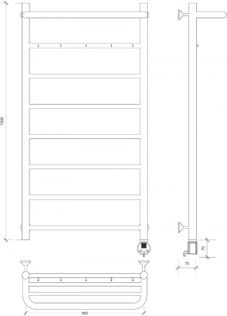 ����������������� ������������� Secado ������ 1 ��� 100�50, ����, R