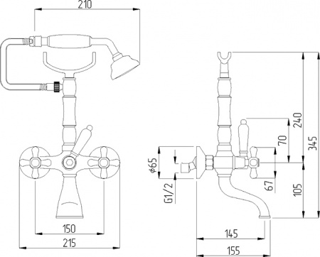 ��������� Veragio Gialetta VR.GLT-6301.CR ��� ����� � �����