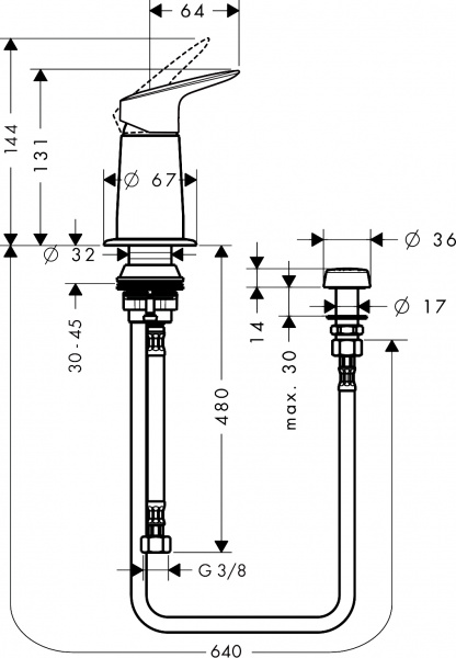 ��������� Hansgrohe Logis 71629000 ��� ����