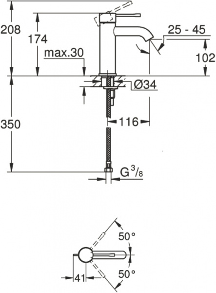 ��������� Grohe Essence New 23590GN1 ��� ��������