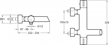  Jacob Delafon Toobi E8992-CP    