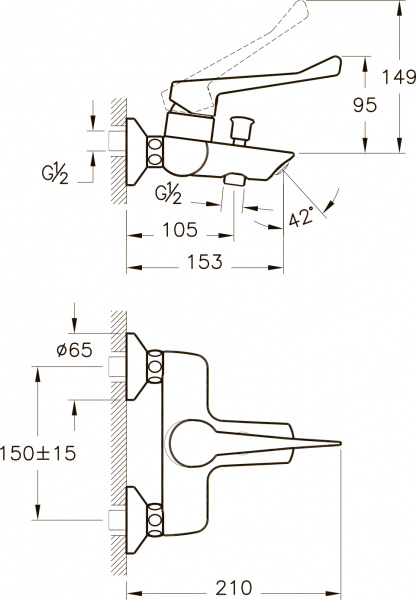 ��������� VitrA AquaMed Solid S A42485EXP ��� ����� � �����