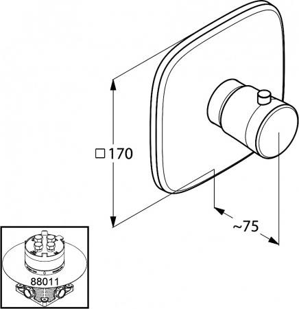 ��������� Kludi Ambienta 537290575 ��� ����