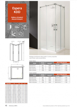 ������� ������ Radaway Espera KDD 80