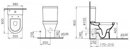 ������-������� VitrA S50 5427B003 � �������� ����