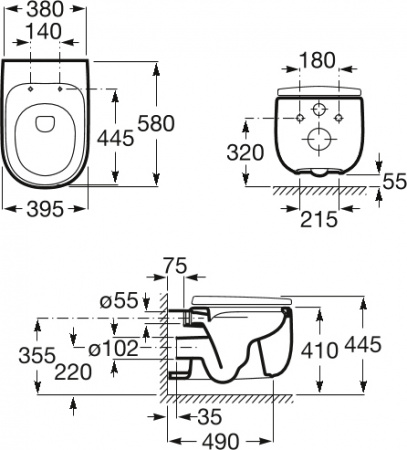 ������ ��������� Roca Beyond 3460B7000