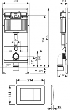 �������� ������� ����������� ��� �������� TECE Base � ������� ����� + ������ ��������� Bien Ion ������������, � ����
