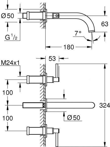��������� Grohe Atrio New 20169003 ��� ��������
