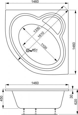 ��������� ����� Vagnerplast Catalina 150�150
