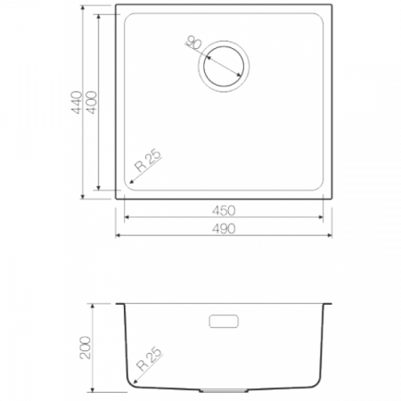 ����� �������� Omoikiri Tadzava 49-IN ����������� �����