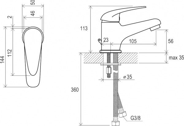 ��������� Ravak Suzan SN 012.00 ��� ��������