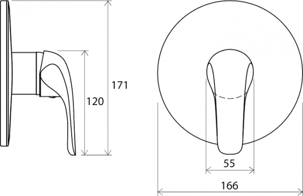 ��������� Ravak Rosa RS 066.00 ��� ����