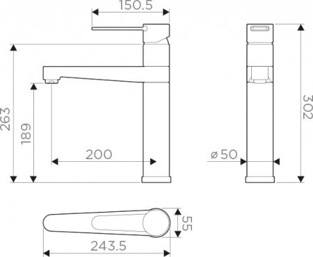 ��������� Omoikiri Toyama ��� �������� �����
