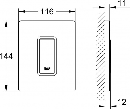 ������ ����� Grohe Skate Cosmopolitan 38784SD0 ��� ��������